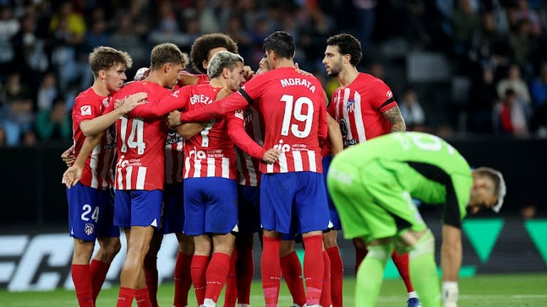 گل اول اتلتیکو مادرید به سلتاویگو (گریزمان)