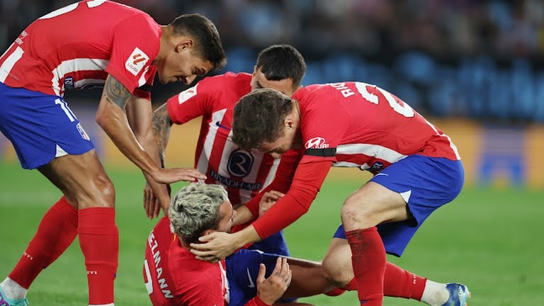 گل دوم اتلتیکو مادرید به سلتاویگو (دبل گریزمان)