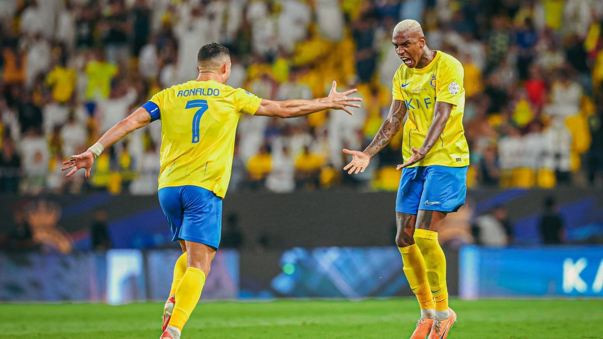 گل دیدنی رونالدو مقابل ضمک از زاویه دوربین باشگاه النصر