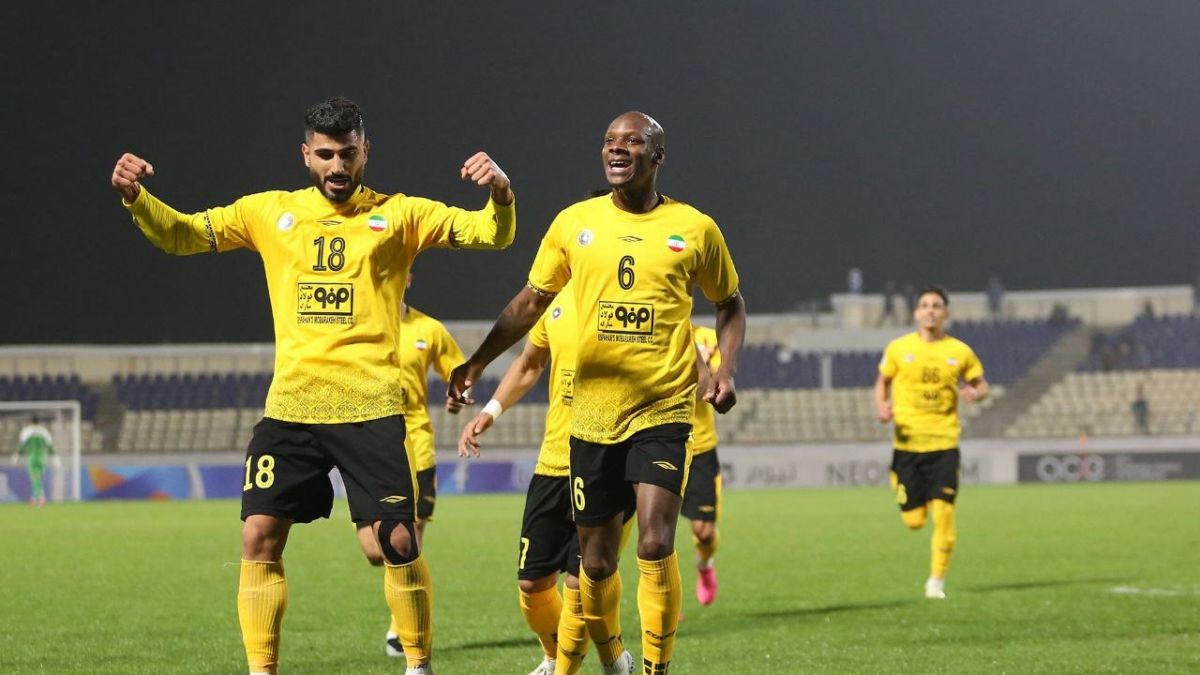 خلاصه بازی آلمالیق 1-3 سپاهان (دبل رامین رضاییان)