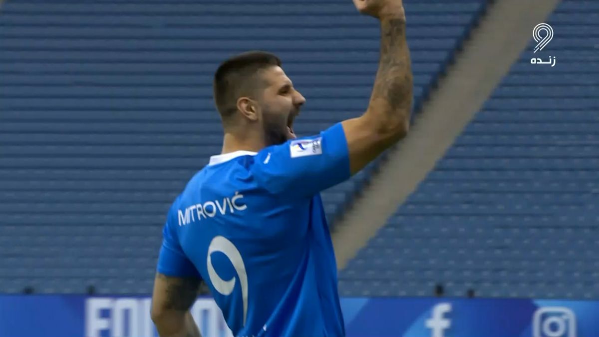گل اول الهلال به بمبئی سیتی (میتروویچ)
