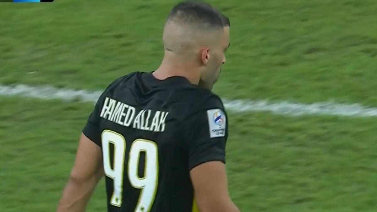 گل اول الاتحاد به نیروی هوای عراق (حمدالله دقیقه 94)