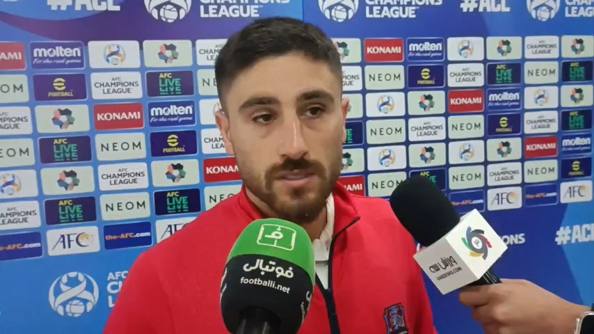 اختصاصی/ مصاحبه سعید غلامعلی بیگی بازیکن نساجی پس از شکست مقابل نوبهار