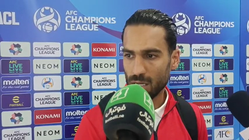 اختصاصی/ مصاحبه وحید محمدزاده بازیکن نساجی پس از شکست مقابل نوبهار ازبکستان