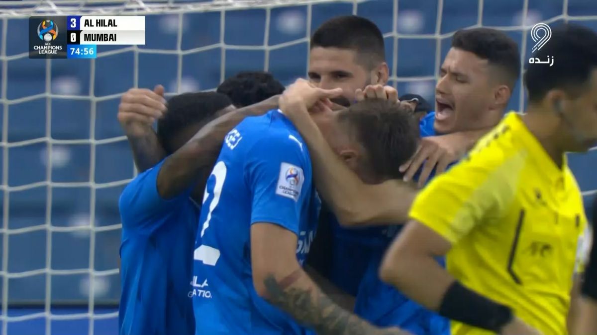 گل سوم الهلال به بمبئی سیتی (میلینکوویچ ساویچ)