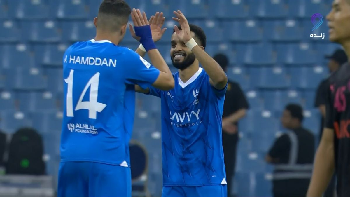 گل پنجم الهلال به بمبئی سیتی (محمد البورایک)