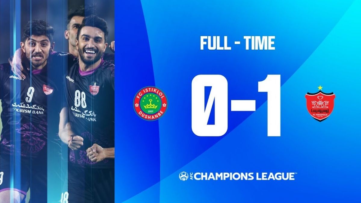 بازی کامل استقلال تاجیکستان 0-1 پرسپولیس (لیگ قهرمانان آسیا 2021)