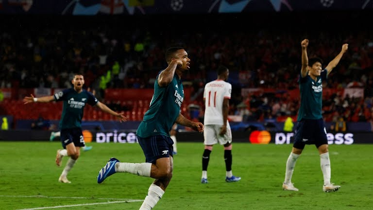 خلاصه بازی سویا 1-2 آرسنال