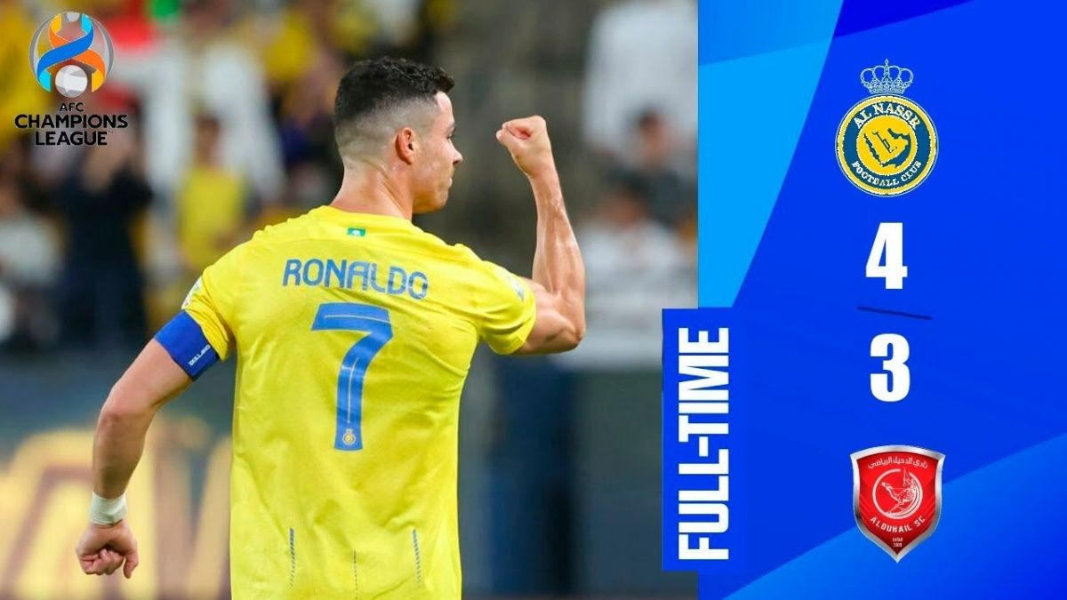 خلاصه بازی النصر 4-3 الدحیل (گروه پرسپولیس)