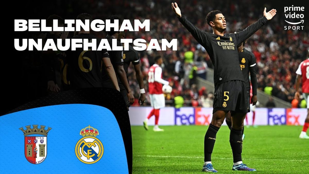 بازی کامل براگا 1-2 رئال مادرید