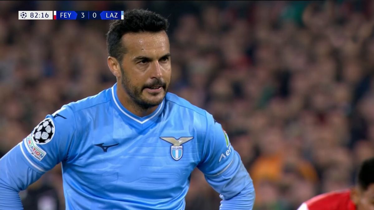 گل اول لاتزیو به فاینورد (پدرو - پنالتی)
