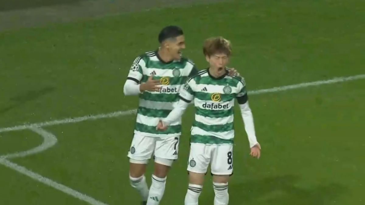 گل اول سلتیک به اتلتیکو مادرید (فوروهاشی)