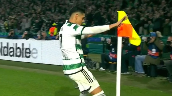 گل دوم سلتیک به اتلتیکو مادرید (پالما)