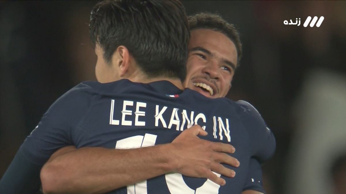 گل سوم پاری سن ژرمن به میلان (لی کانگ این)