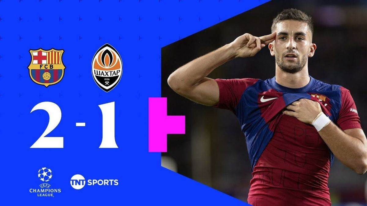 بازی کامل بارسلونا 2-1 شاختار