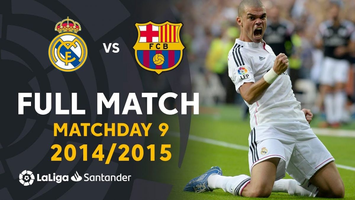 بازی کامل رئال مادرید 3-1 بارسلونا (الکلاسیکو سال 15-2014)