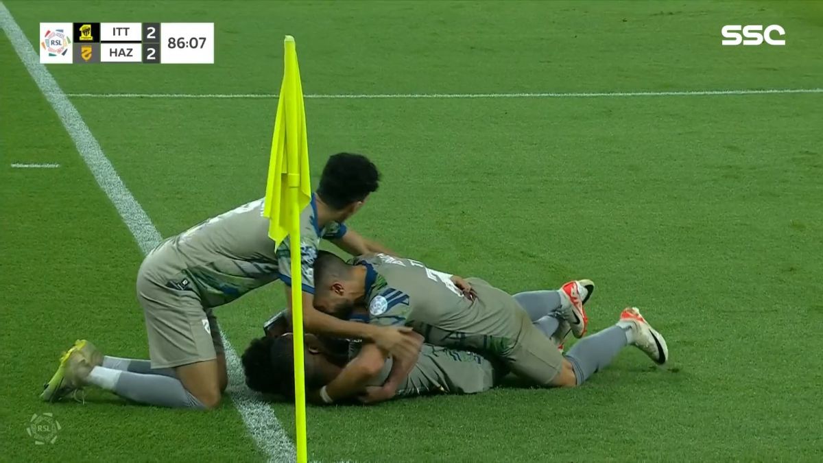 گل دوم الحزم به الاتحاد (فایز سلیمانی)