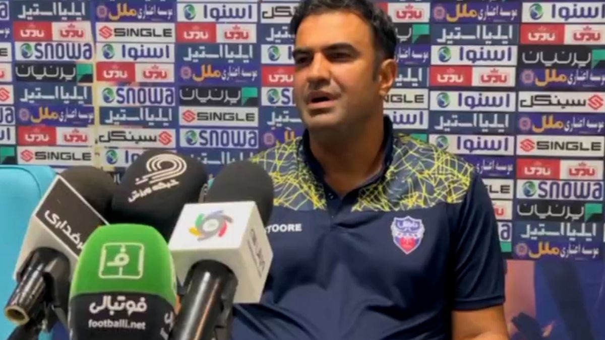 اختصاصی/ نشست خبری محمد میرترابی مربی داماش گیلان و محمد پیرخوشحال مربی تیم پارس جنوبی جم پس از بازی دو تیم