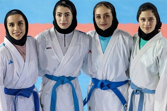 کومیته تیمی مردان و زنان ایران از رقابتهای کاراته قهرمانی جهان حذف شدند