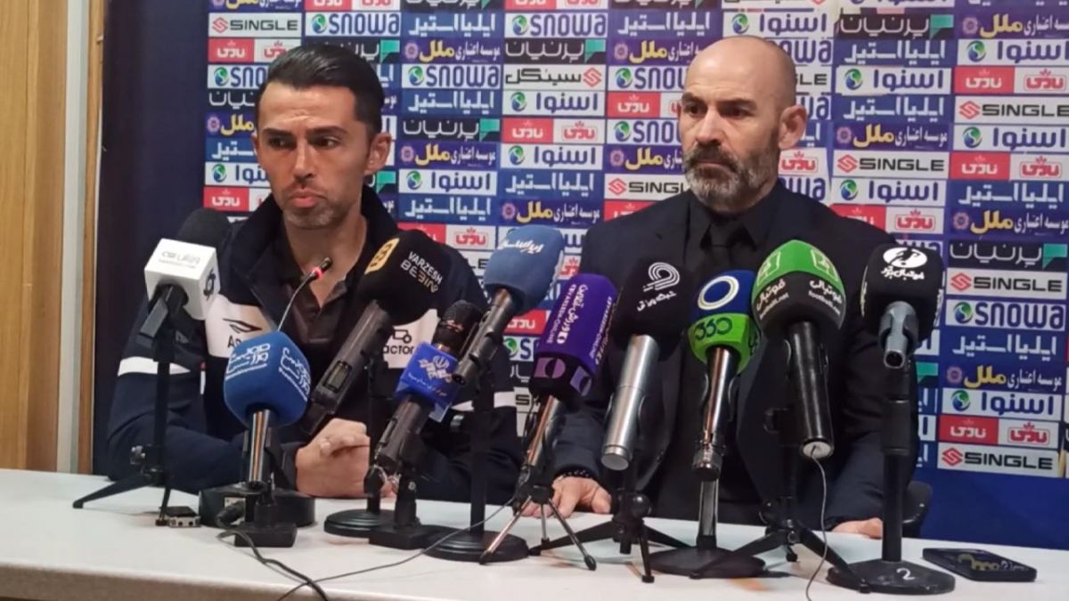 اختصاصی/ صحبت‌های پاکو خمز در نشست خبری بعد از دیدار ذوب‌آهن و تراکتور