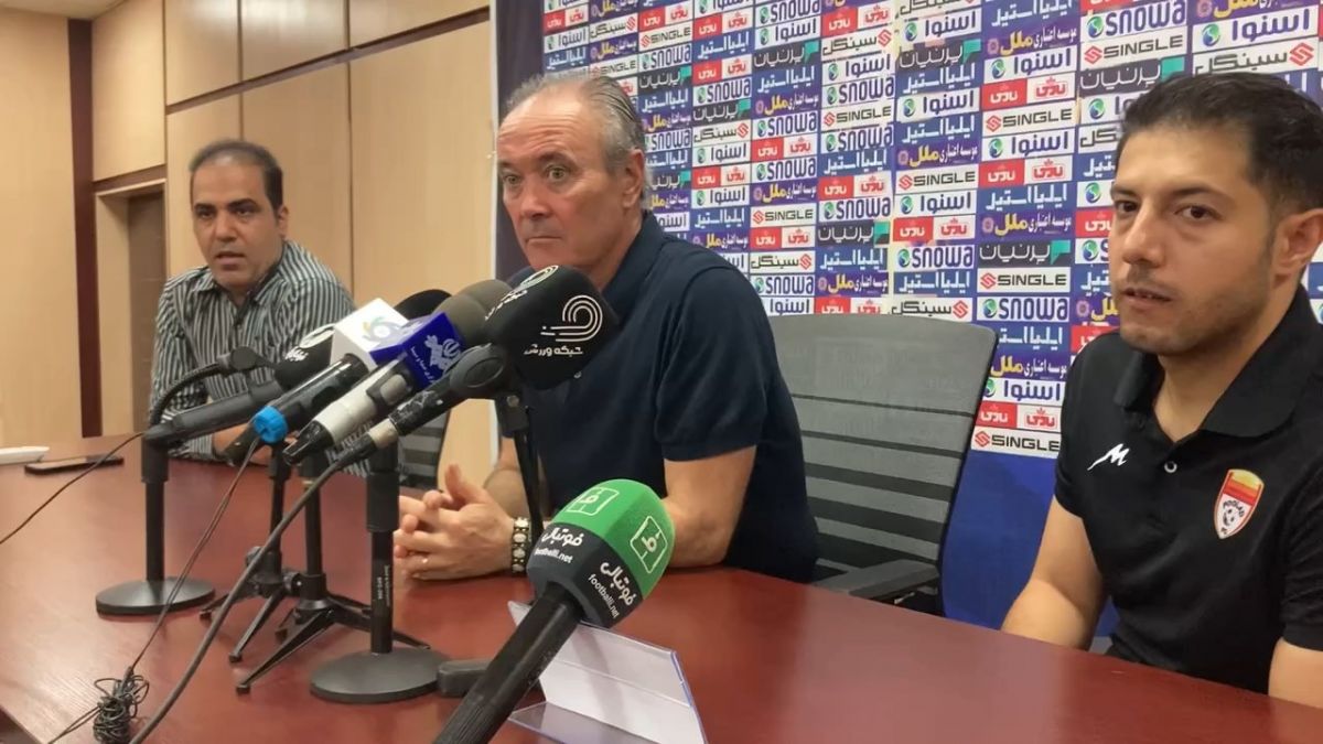 اختصاصی/ صحبت های ایگناسیو مارتینز بعد از دیدار فولاد و شمس آذر
