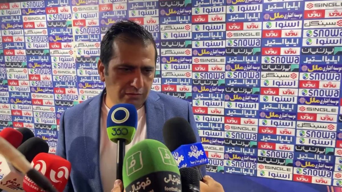 اختصاصی/ صحبتهای علی سامره در پایان بازی استقلال و آلومینیوم اراک