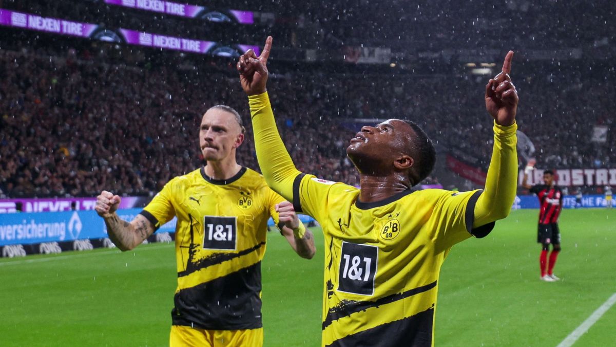 خلاصه بازی آینتراخت فرانکفورت 3-3 دورتموند