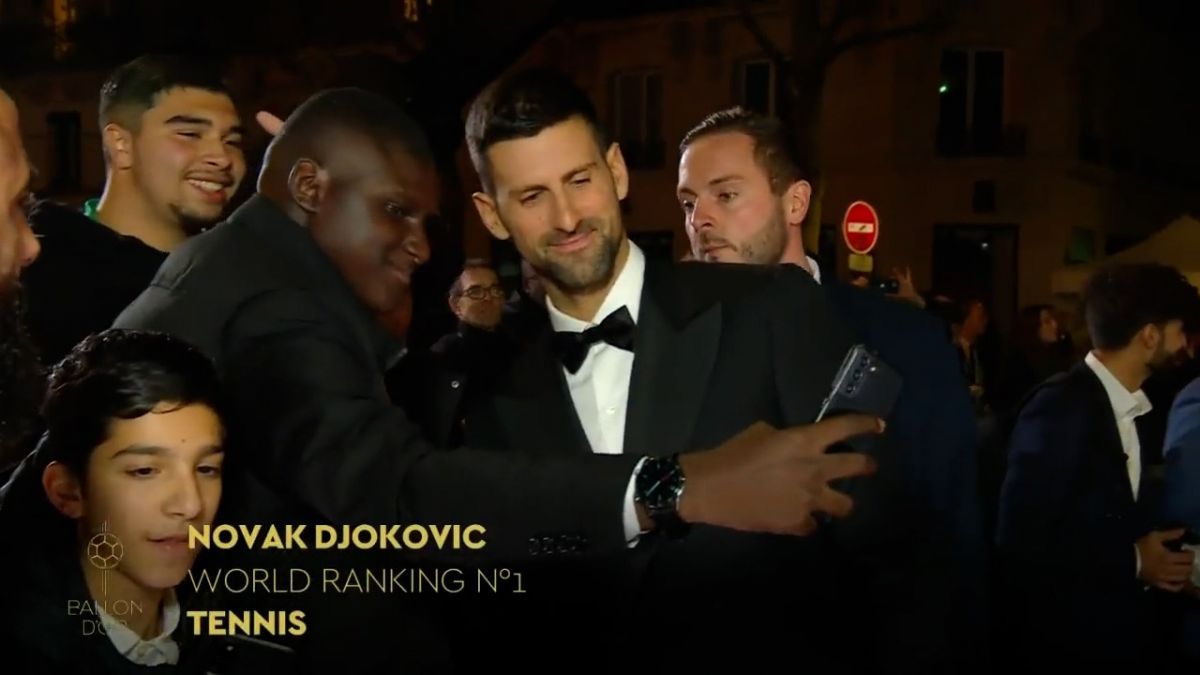 نواک جوکوویچ ستاره و اسطوره تنیس جهان مهمان مراسم توپ طلا 2023 است