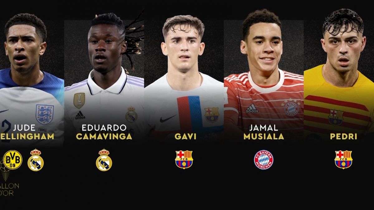 نامزدهای نهایی کسب جایزه کوپا 2023 (بهترین بازیکن جوان سال)