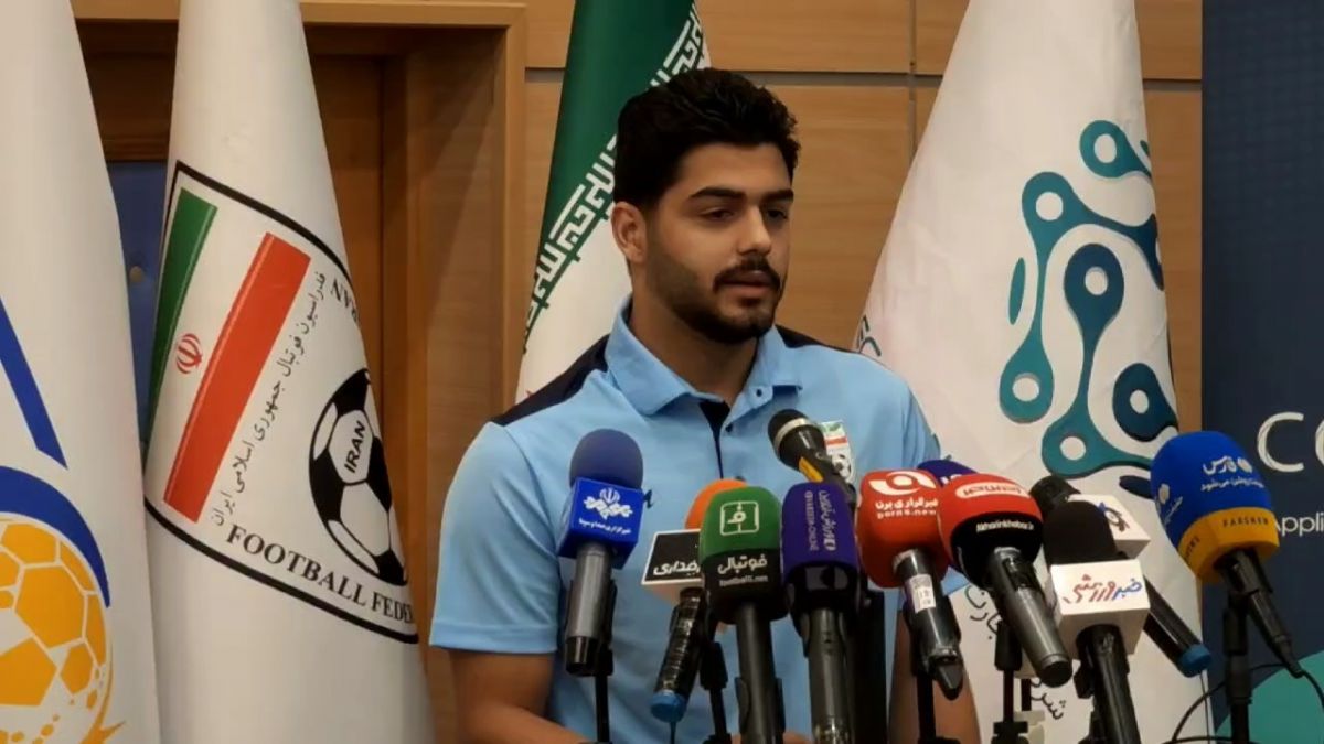 اختصاصی/ صحبتهای عرفان درویشعالی کاپیتان تیم ملی نوجوانان در مراسم بدرقه این تیم به جام جهانی زیر 17 سال