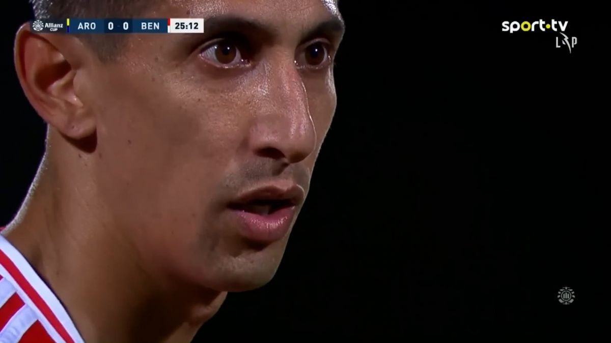 گل اول بنفیکا به آروکا (سوپرگل آنخل دی ماریا)