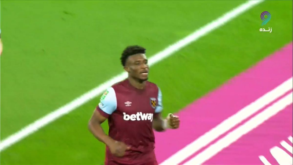 گل دوم وستهام به آرسنال (محمد کودوس)