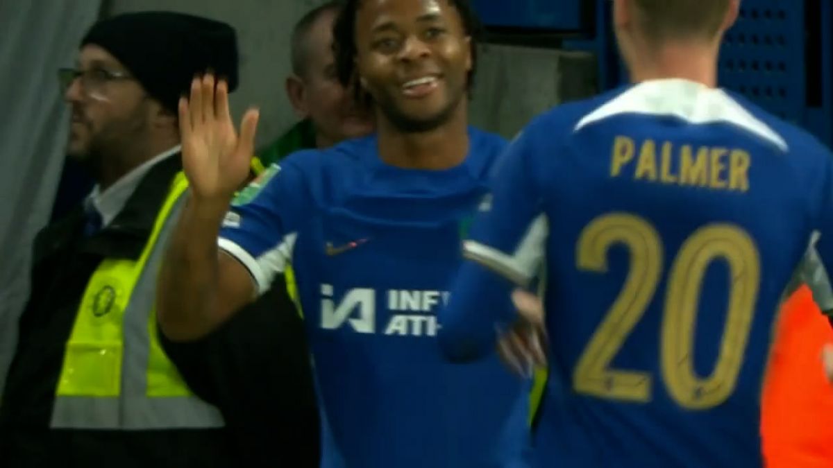 گل دوم چلسی به بلکبرن (شوت زیبای رحیم استرلینگ)