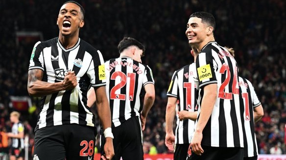 خلاصه بازی منچستریونایتد 0-3 نیوکاسل (جام اتحادیه)