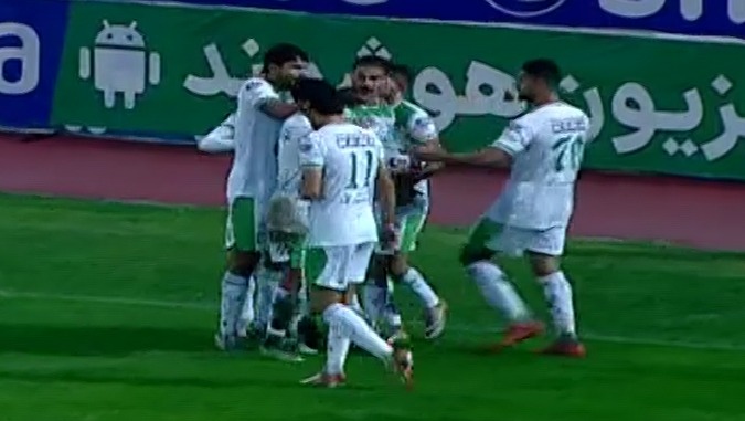 گل اول آلومینیوم اراک به ذوب آهن (مهران موسوی)