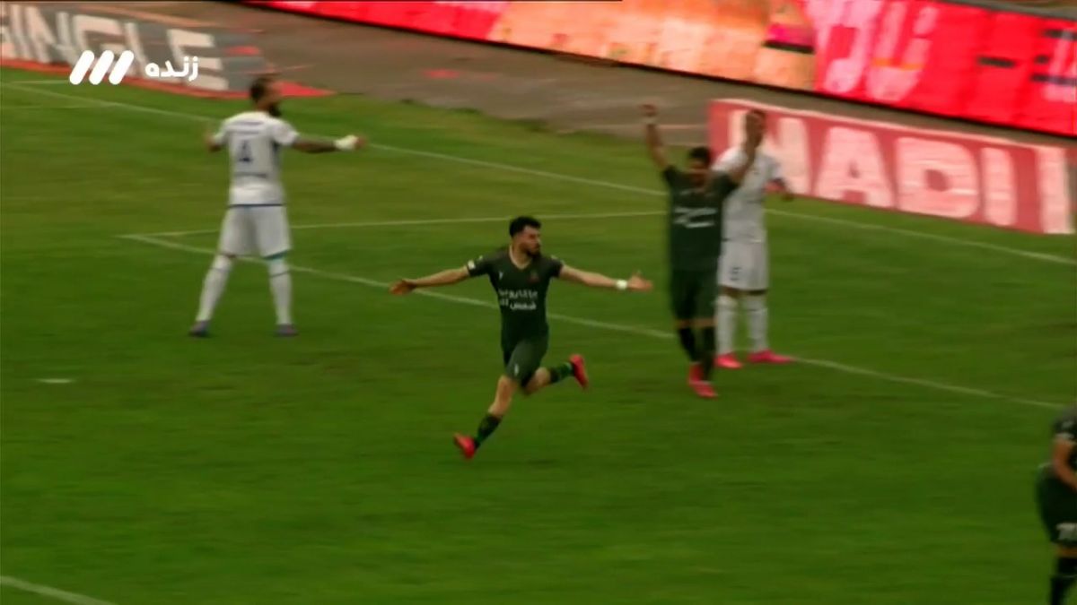 گل اول شمس آذر به استقلال (امیرمحمد نسایی)