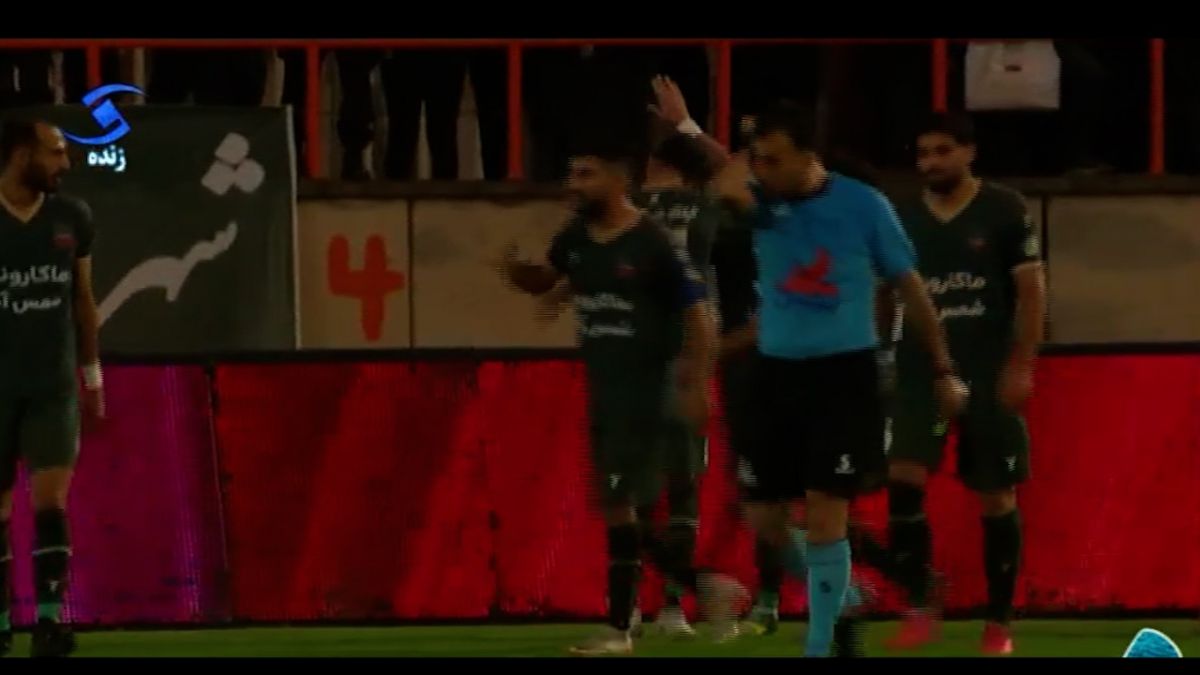 گل دوم شمس آذر به استقلال (حسین گودرزی)