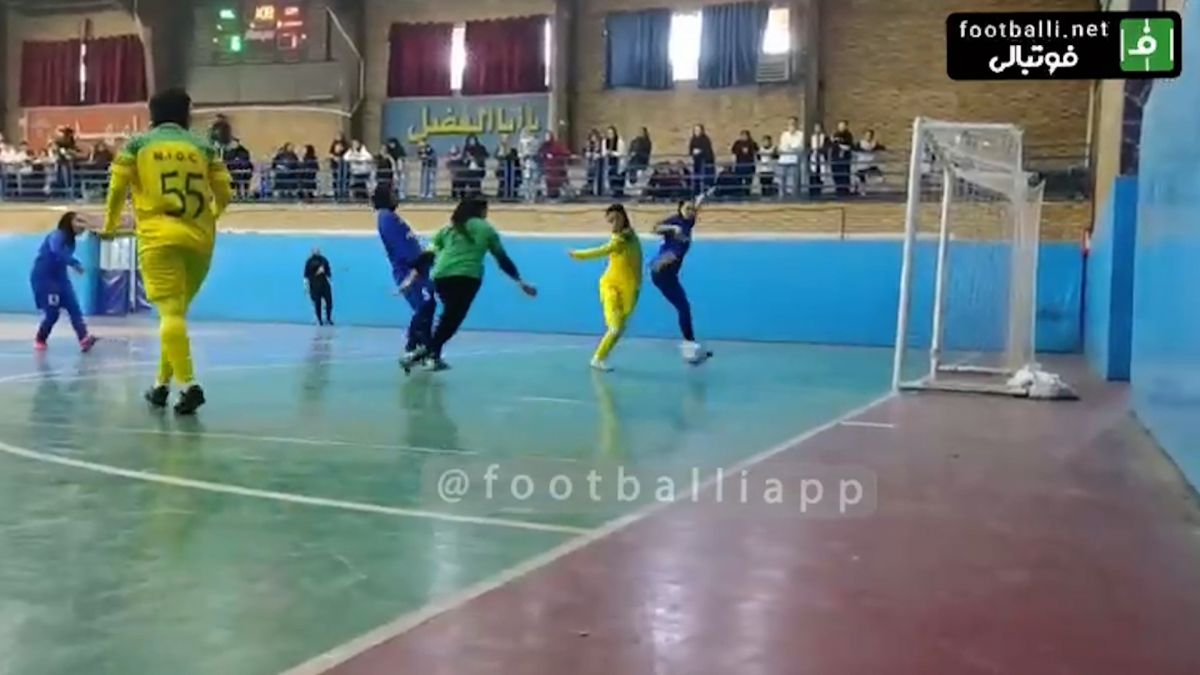 ورزش زنان/گل هفتم ملى حفارى اهواز به مهرعظام تهران