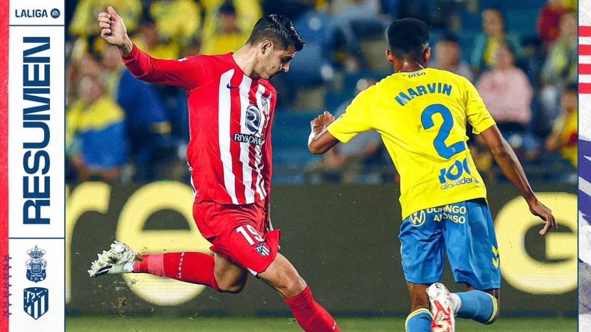 خلاصه بازی لاس پالماس 2-1 اتلتیکو مادرید