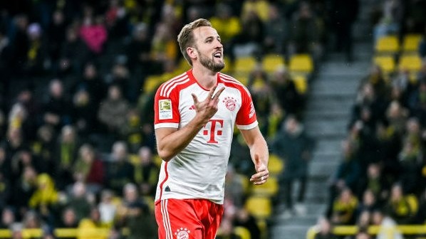 خلاصه بازی دورتموند 0-4 بایرن مونیخ (هت تریک هری کین)