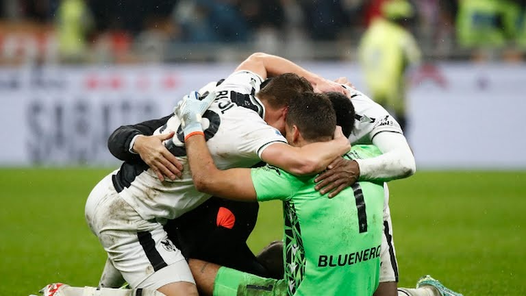 خلاصه بازی میلان 0-1 اودینزه