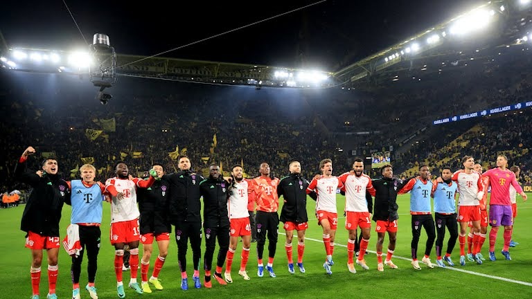 بازی کامل دورتموند 0-4 بایرن مونیخ