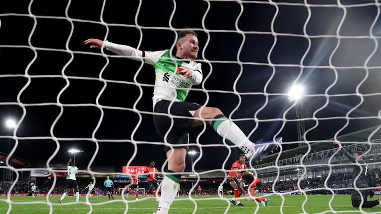 خلاصه بازی لوتون 1-1 لیورپول