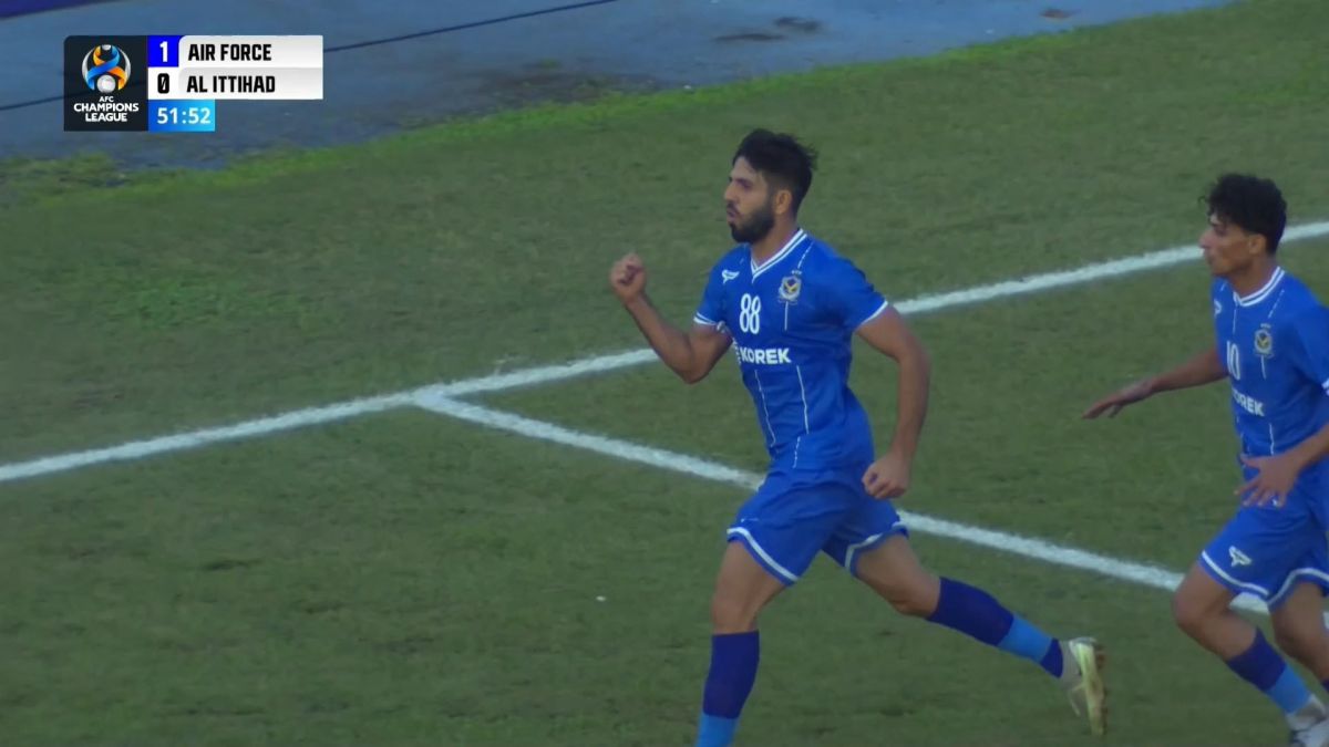 گل دوم نیروی هوایی عراق به الاتحاد (مهند عبدالرحیم)