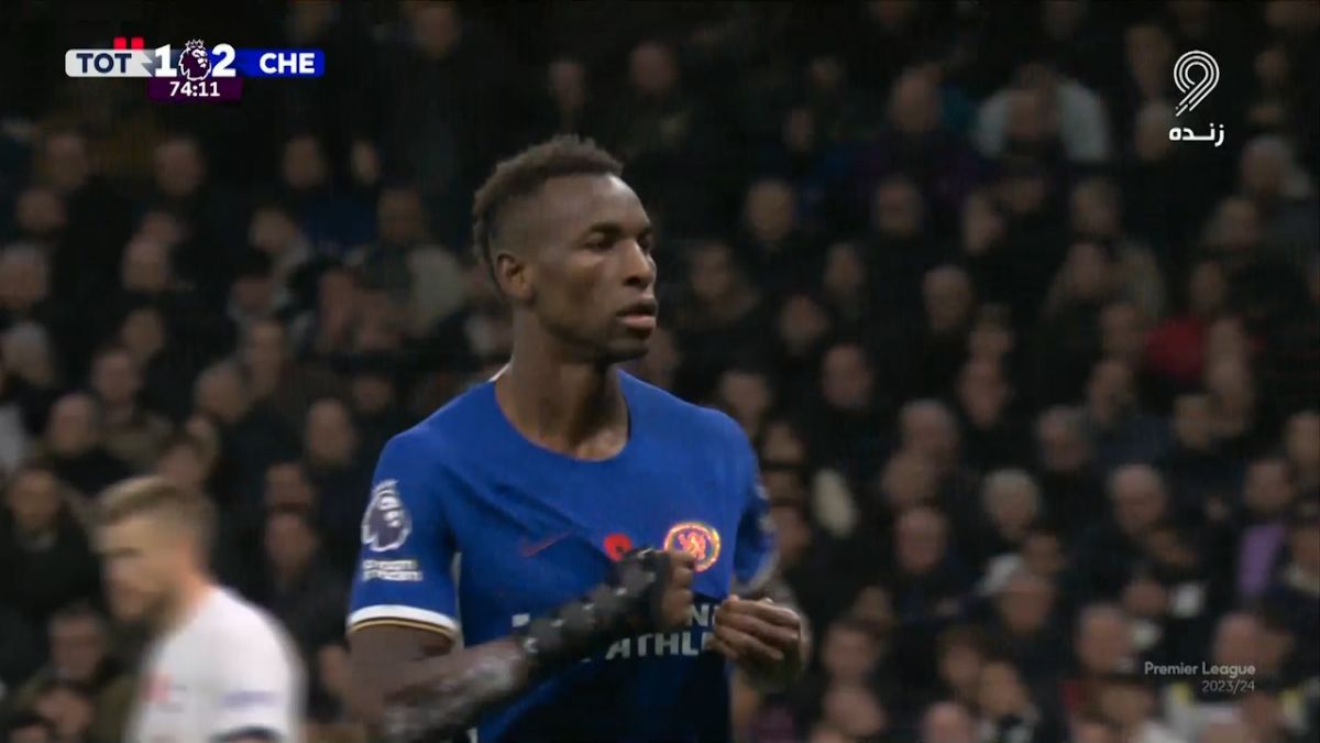 گل دوم چلسی به تاتنهام (جکسون)