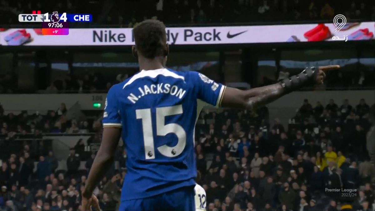 گل چهارم چلسی به تاتنهام (هت تریک جکسون) / خوشحالی رونالدویی