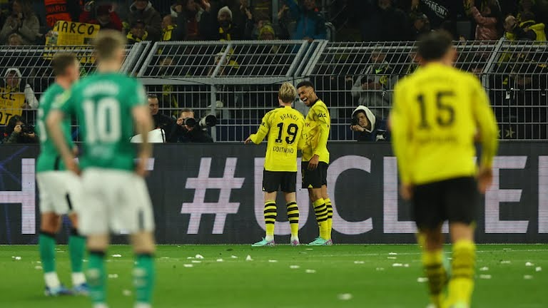 خلاصه بازی دورتموند 2-0 نیوکاسل