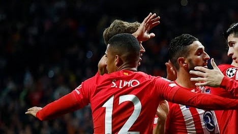 گل ششم اتلتیکو مادرید به سلتیک (سائول نیگز)