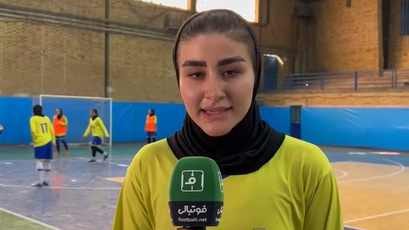 اختصاصی/ مصاحبه بازیکنان تیم فوتسال بانوان مهرعظام در حاشیه تمرین این تیم
