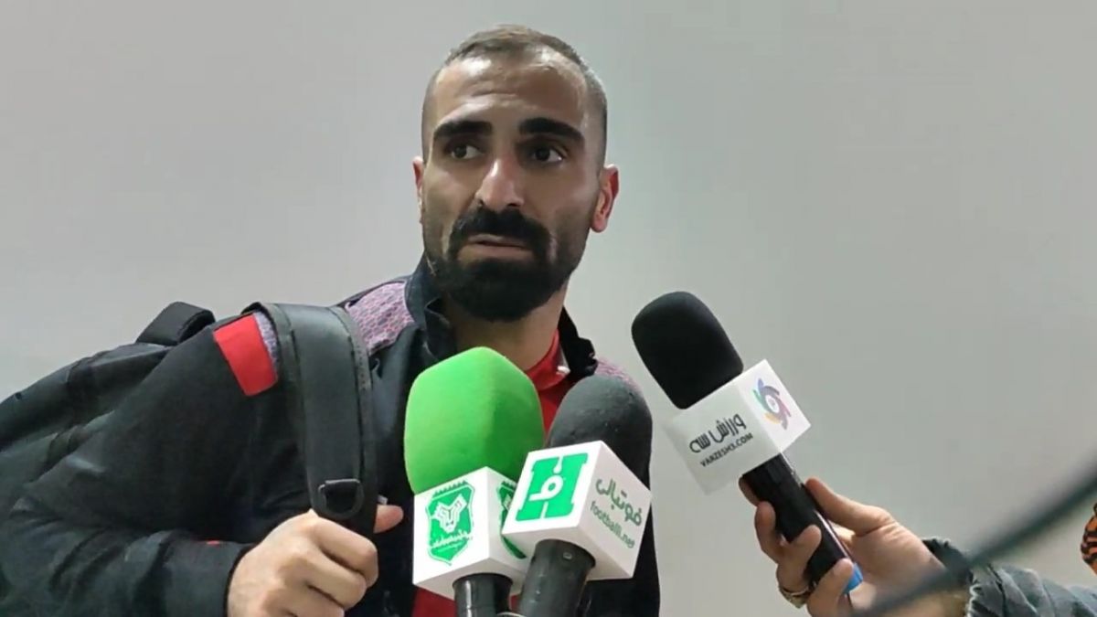 اختصاصی/ صحبت های مهدی کیانی کاپیتان خیبر خرم آباد پس از بازی با دریای بابل